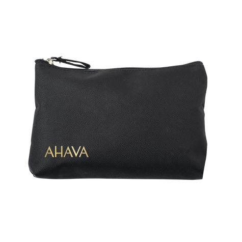 תיק שחור לוגו זהב