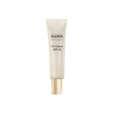 קרם CC של AHAVA לתיקון גוון העור והגנה גבוהה מהשמש SPF30.