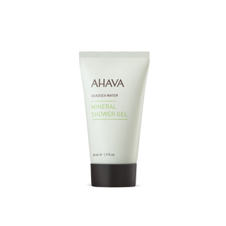ג'ל רחצה מינרלי AHAVA לניקוי עדין וריכוך העור - גודל 40 מ