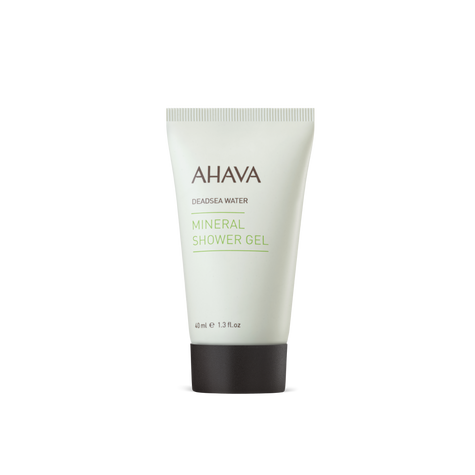 ג'ל רחצה מינרלי AHAVA לניקוי עדין וריכוך העור - גודל 40 מ
