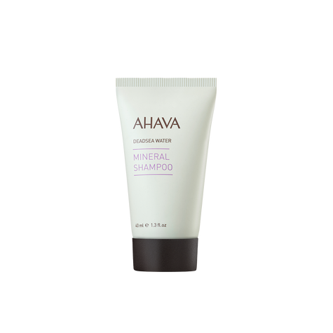שמפו מינרלי AHAVA לניקוי והזנת השיער והקרקפת - גודל 40 מ